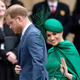 Prince Harry, Duke of Sussex and Meghan, Duchess of Sussex attend the Commonwealth Day Service 2020 on March 09, 2020 in London, England.